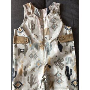 NWT Caught Ya Lookin' Llama Print Romper